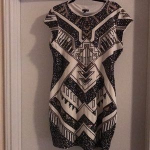 Express sequence dress